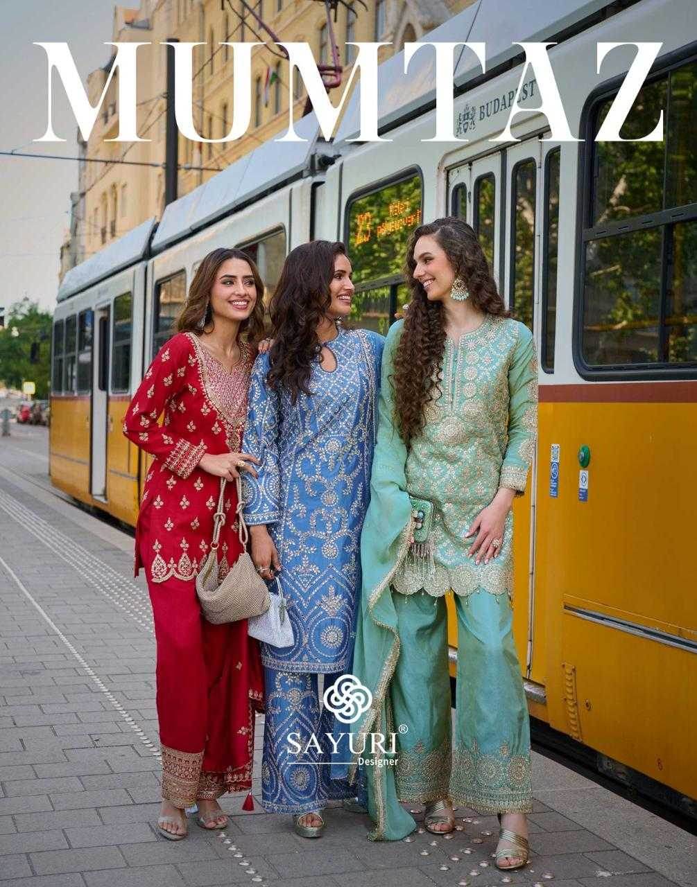 Simar silk Palazzo Ladies Silk Party Wear Dresses - MYLUXURY LANE ENTERPRISE